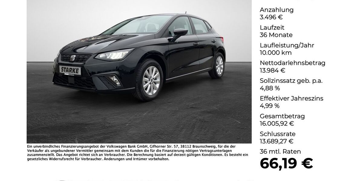 Seat Ibiza 16.349 km 16.740 &euro; Vechta 49377