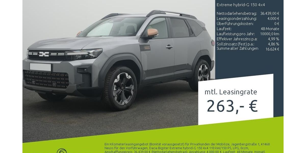 Dacia Bigster 5.000 km 36.419 &euro; Borken 46325