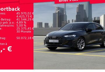 Audi A3 5.900 km 45.970 &euro; Frankfurt am Main 60314