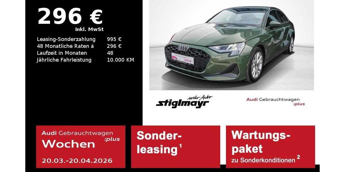 Audi A3 8.386 km 31.007 &euro; Pfaffenhofen 85276