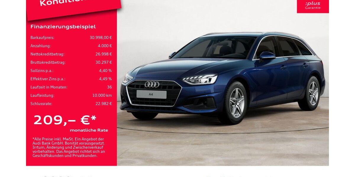 Audi A4 41.014 km 30.998 &euro; Potsdam 14482