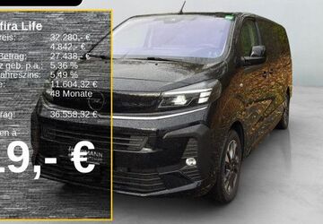 Opel Zafira Life 47.150 km 31.490 &euro; Attendorn 57439