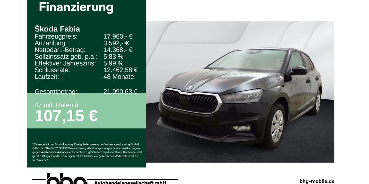 Skoda Fabia 21.618 km 17.960 &euro; Kehl 77694