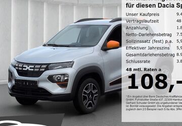 Dacia Spring 23.432 km 9.449 &euro; Ruhstorf 94099