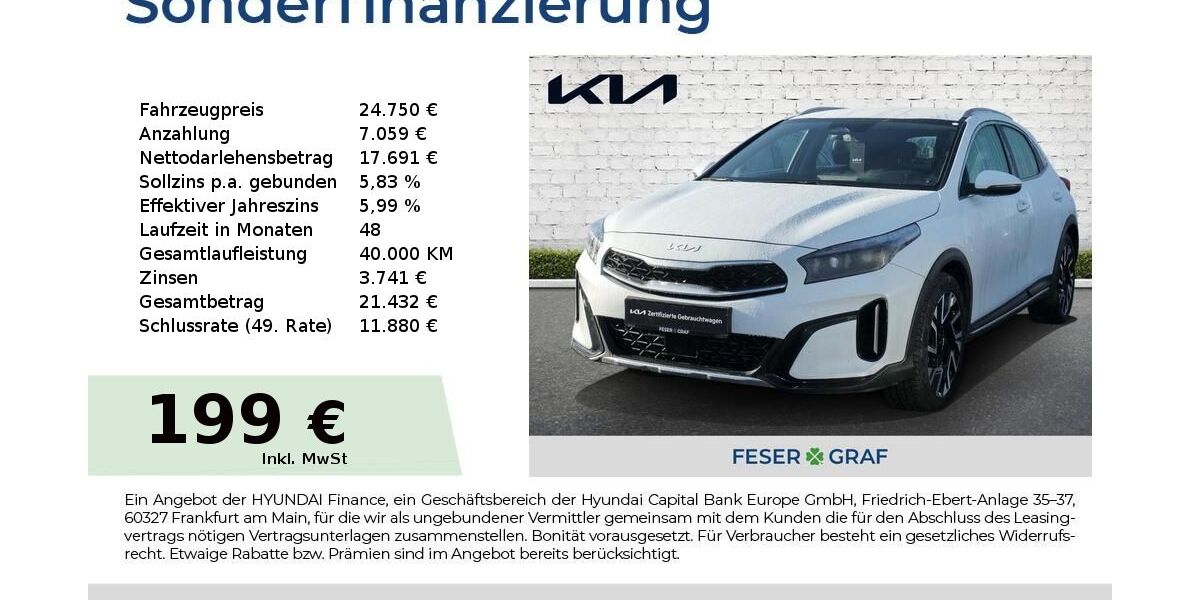 Kia XCeed 8.002 km 24.750 &euro; Roth 91154
