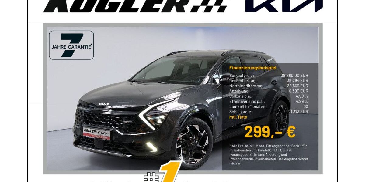 Kia Sportage 2.500 km 38.860 &euro; Rosbach | Frankfurt Nord 61191