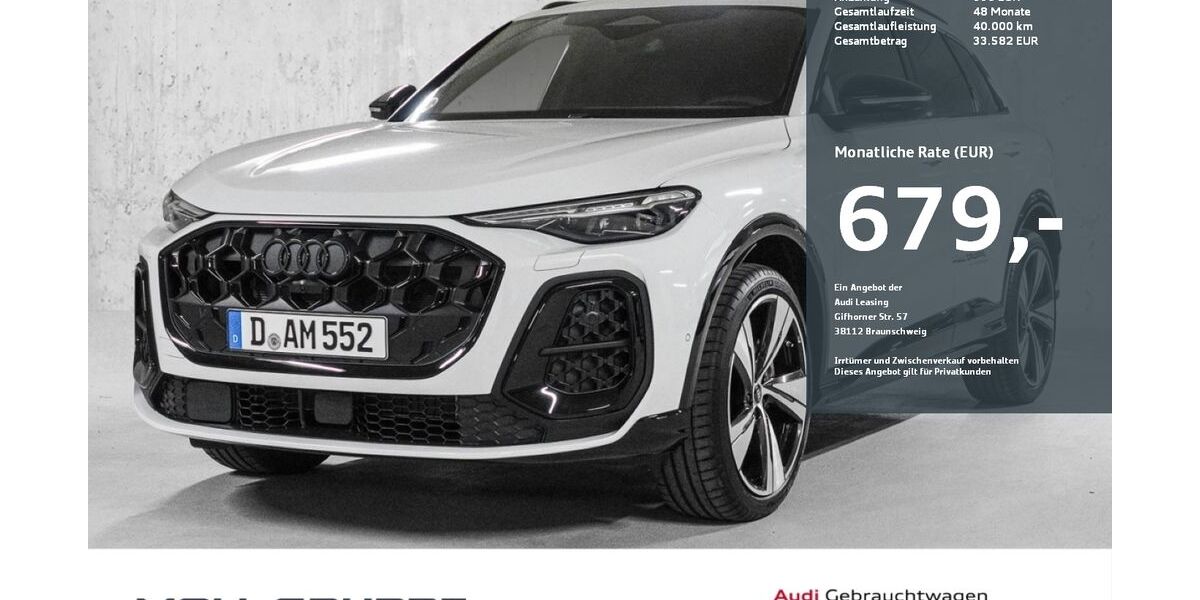 Audi Q5 15.500 km 62.990 &euro; Düsseldorf 40549