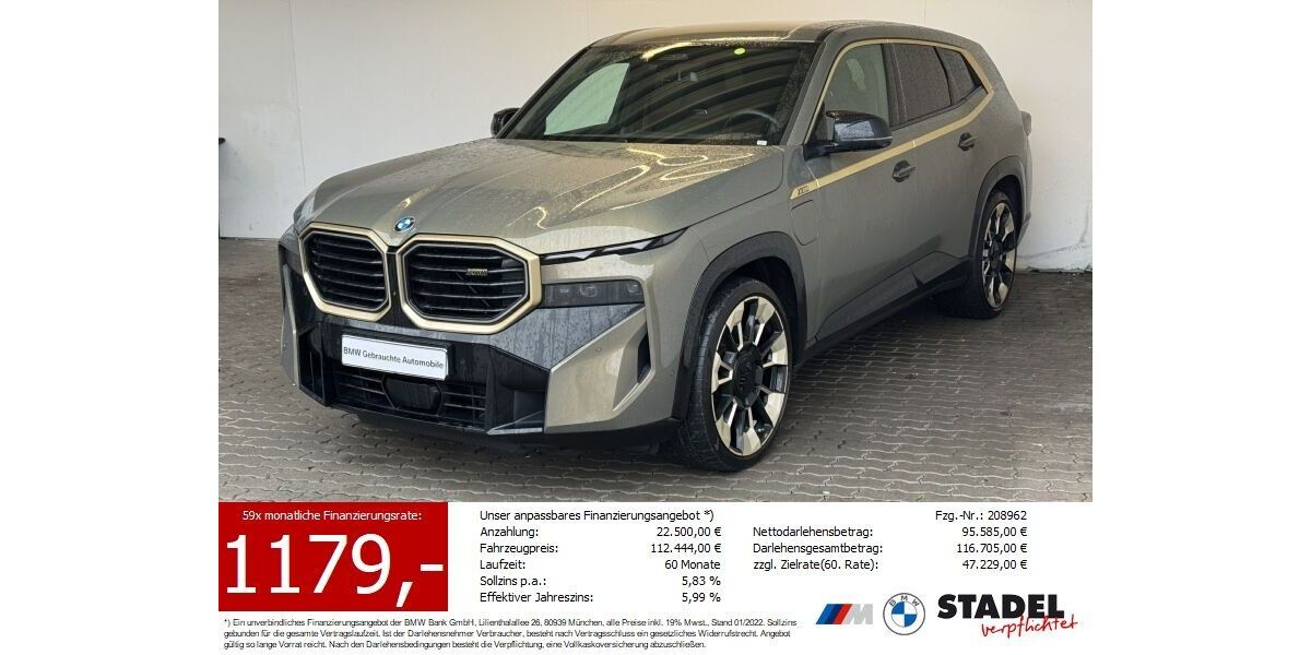 BMW XM 29.381 km 108.888 &euro; Heilbronn 74074