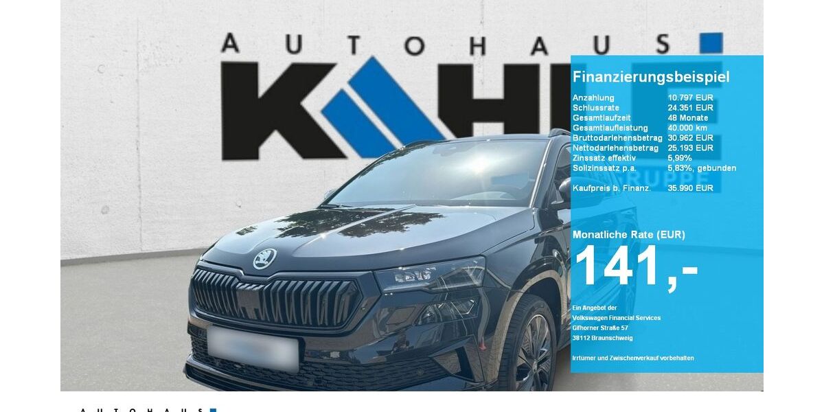 Skoda Karoq 8.000 km 35.990 &euro; Walsrode 29664