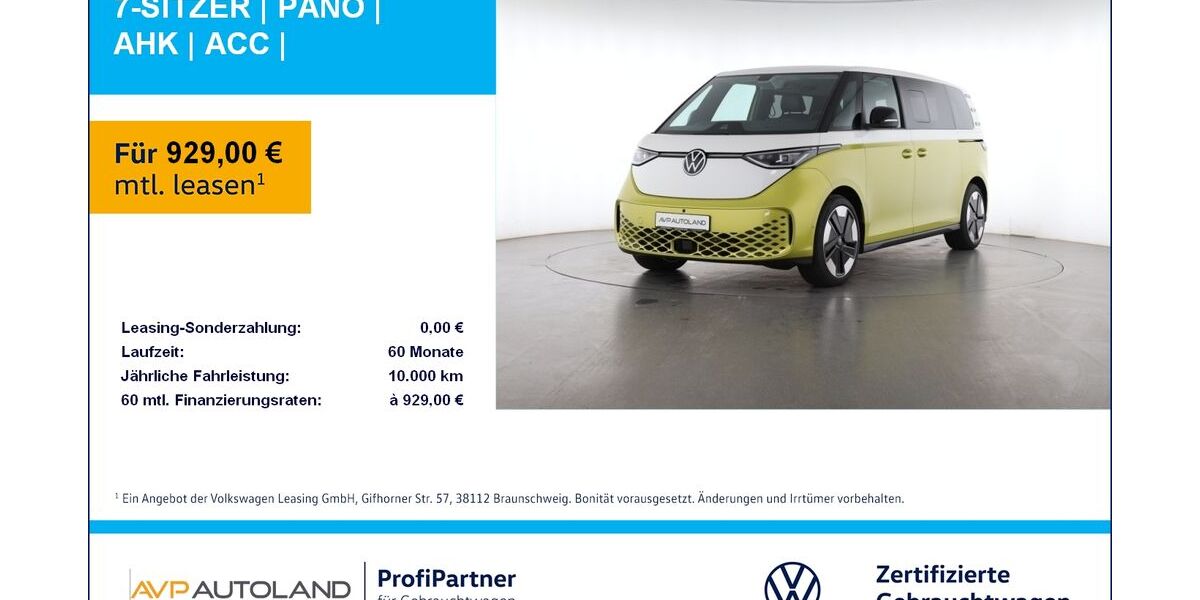 VW ID. Buzz 5.000 km 78.940 &euro; Plattling 94447