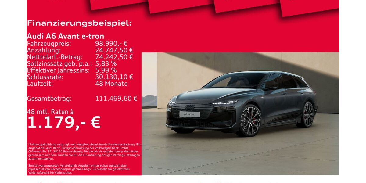 Audi A6 e-tron 9.999 km 98.990 &euro; Hannover 30179