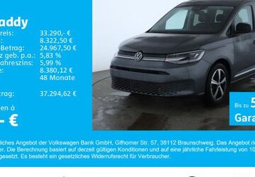 VW Caddy 11.100 km 33.290 &euro; Gersthofen 86368