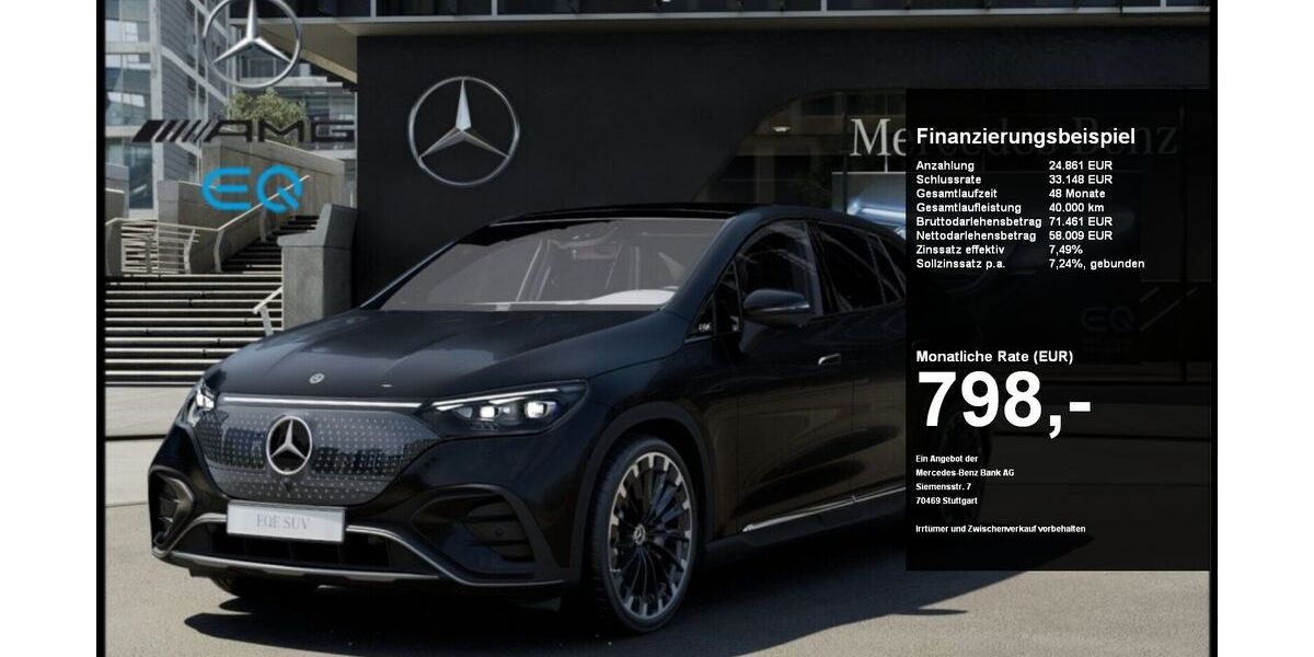 Mercedes-Benz EQE SUV 10.670 km 82.870 &euro; Dortmund 44139