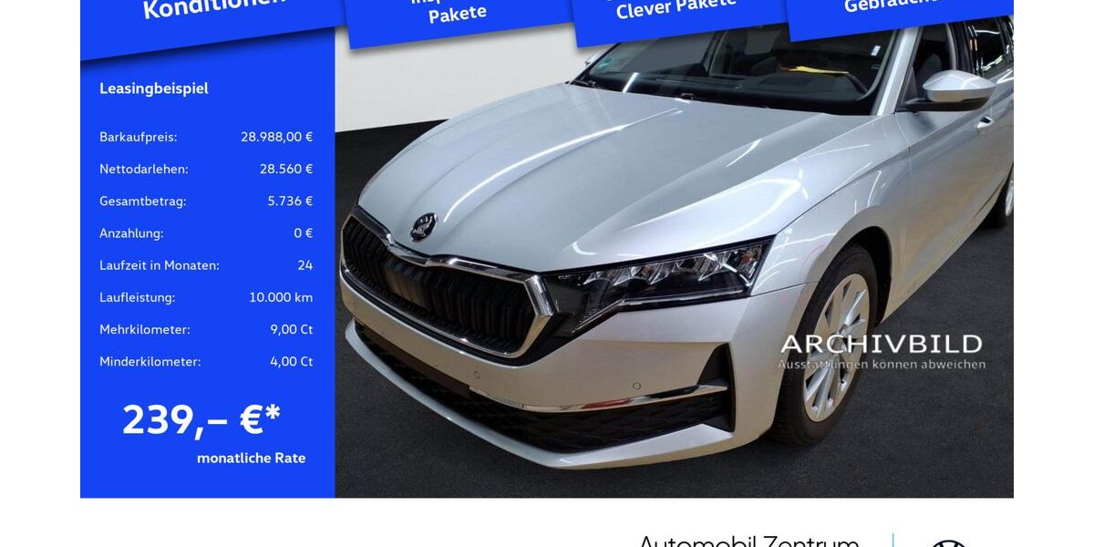 Skoda Octavia 15.375 km 28.988 &euro; Leverkusen 51379
