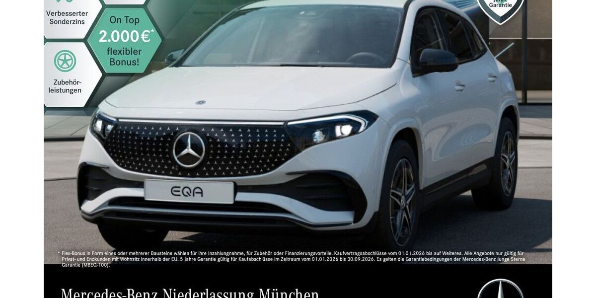 Mercedes-Benz EQA 15.342 km 40.990 &euro; München 80636