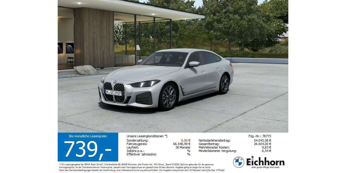 BMW 420 11.990 km 47.999 &euro; Miltenberg 63897