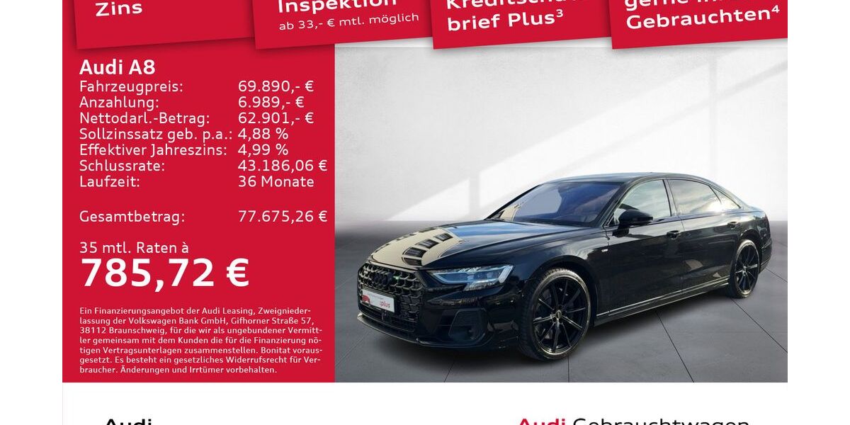 Audi A8 65.096 km 66.990 &euro; Dresden 01067