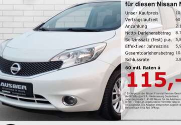 Nissan Note 22.179 km 10.895 &euro; Telgte 48291