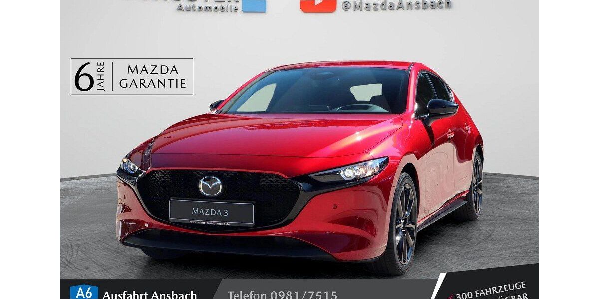 Mazda 3 2.534 km 25.580 &euro; Ansbach-Brodswinden 91522
