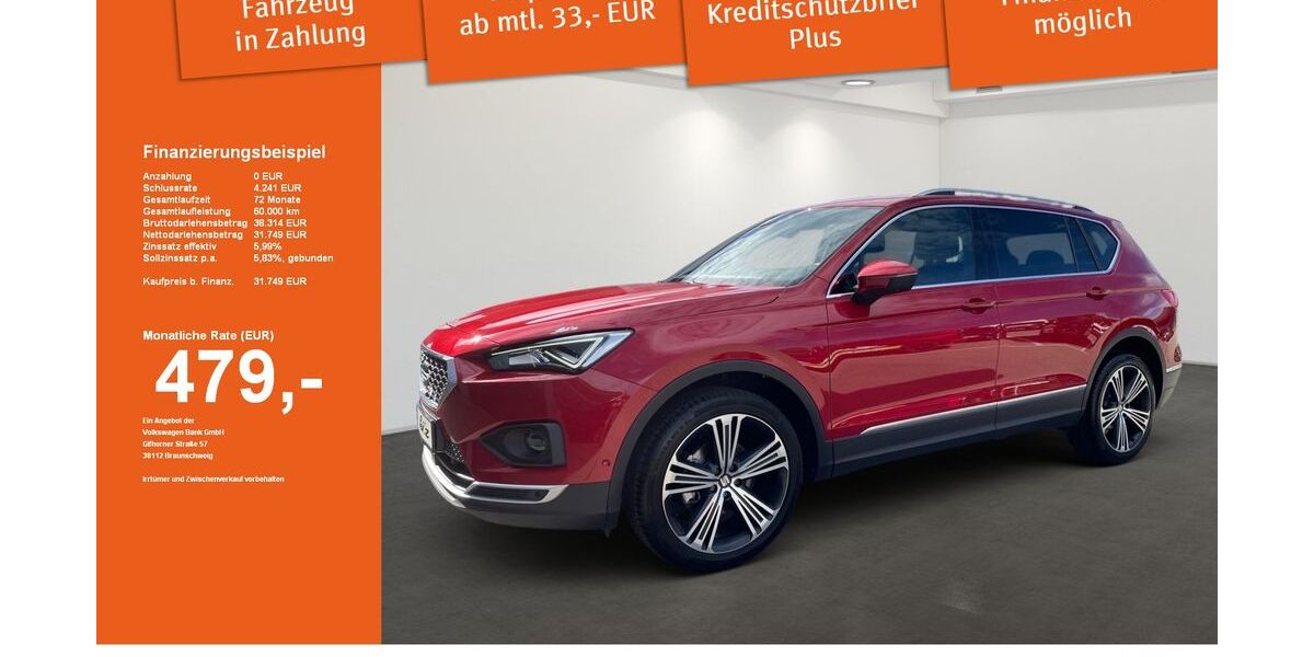 Seat Tarraco 16.800 km 31.749 &euro; Leutkirch 88299