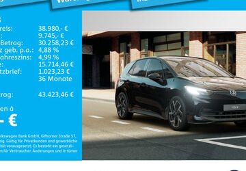 VW ID.3 3.000 km 38.980 &euro; München 80687