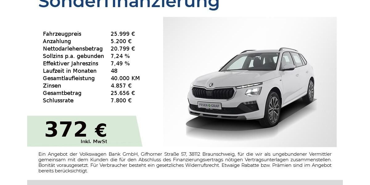 Skoda Kamiq 9.900 km 25.999 &euro; Nürnberg 90441