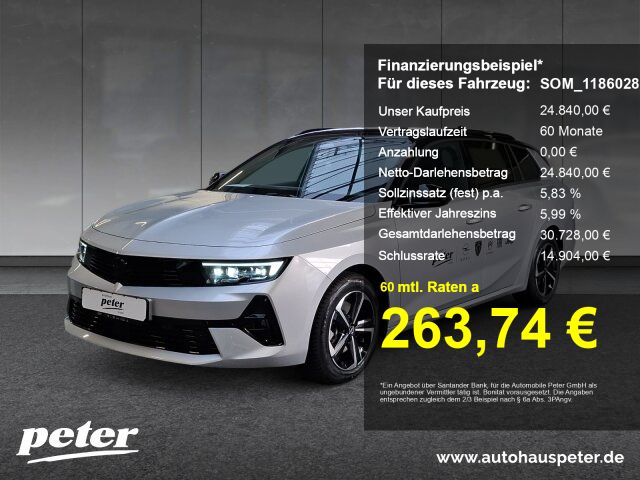 Opel Astra 7.500 km 24.840 &euro; Göttingen 37079