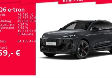 Audi Q6 e-tron 11.584 km 76.450 &euro; Frankfurt am Main 60326