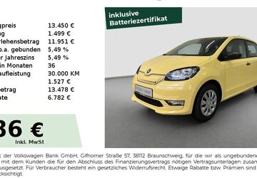 Skoda Citigo 37.950 km 13.450 &euro; Fürth 90763