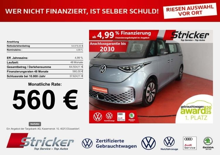 VW ID. Buzz 14.059 km 53.889 &euro; Detmold 32760