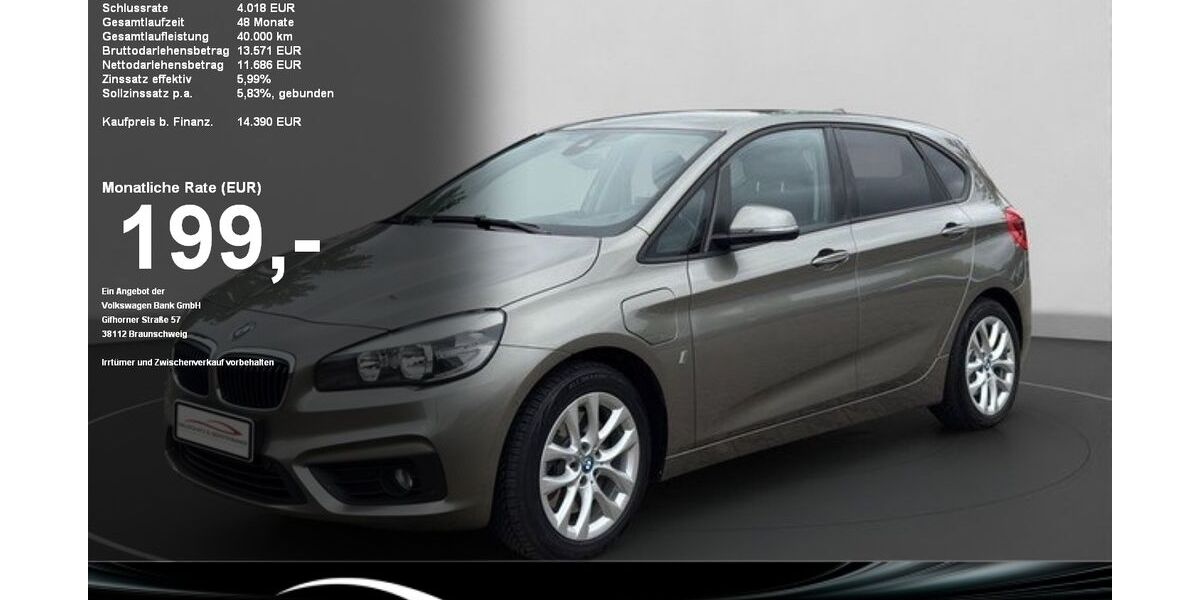 BMW 225 Active Tourer 88.910 km 14.390 &euro; Baden-Baden 76530