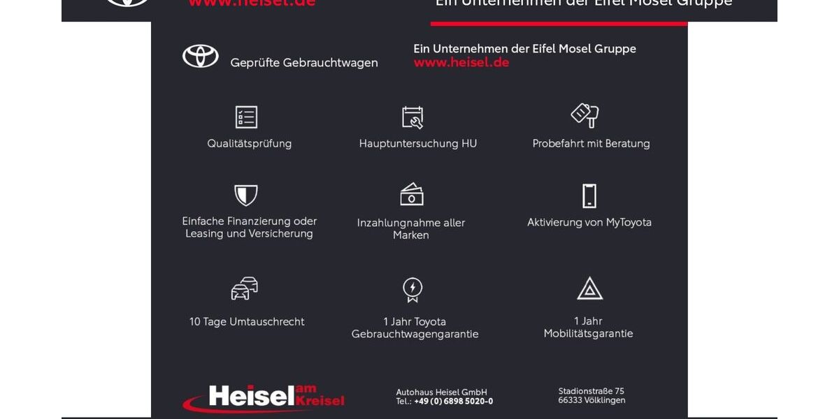 Toyota Yaris 1.500 km 23.460 &euro; Merzig 66663