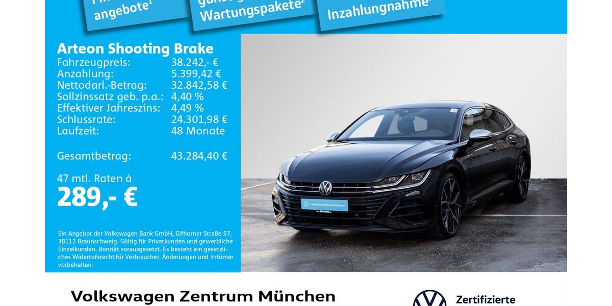 VW Arteon 38.649 km 37.943 &euro; München 80687