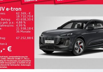 Audi Q6 e-tron 9.666 km 62.369 &euro; Eching 85386
