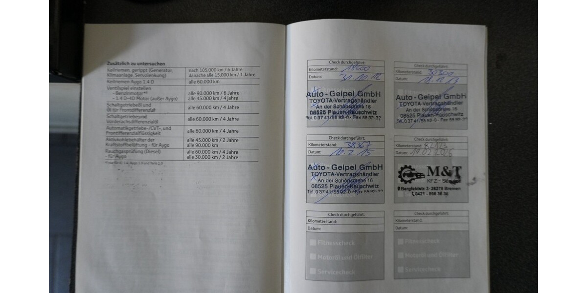Toyota Aygo 82.123 km 3.500 &euro; Bremen 28195