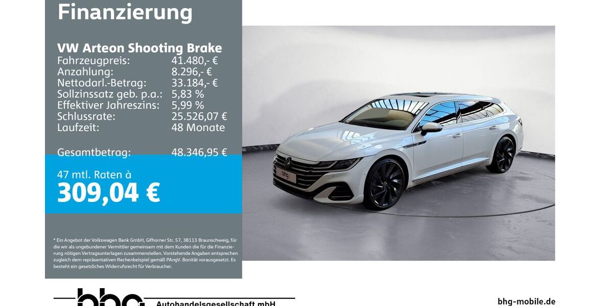 VW Arteon 32.100 km 39.880 &euro; Ettlingen 76275