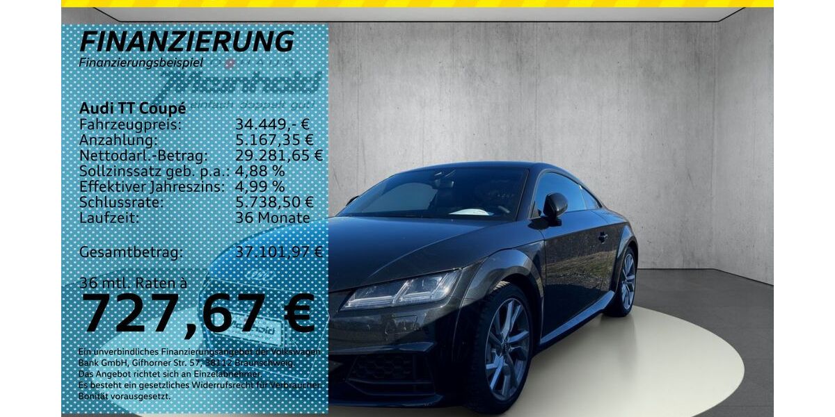 Audi TT 51.900 km 34.389 &euro; Auerbach/Rebesgrün 08209