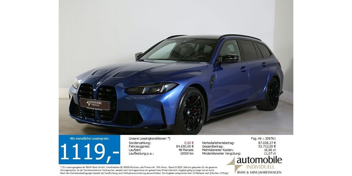 BMW M3 16.600 km 83.440 &euro; Paderborn 33100