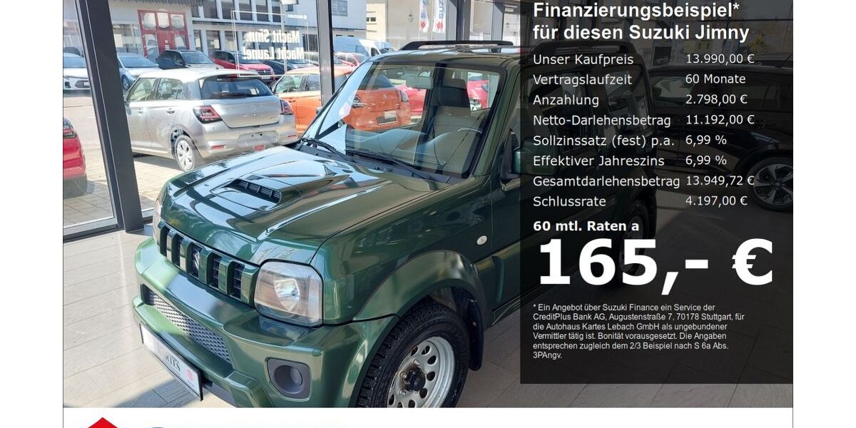Suzuki Jimny 81.000 km 13.990 &euro; Lebach 66822