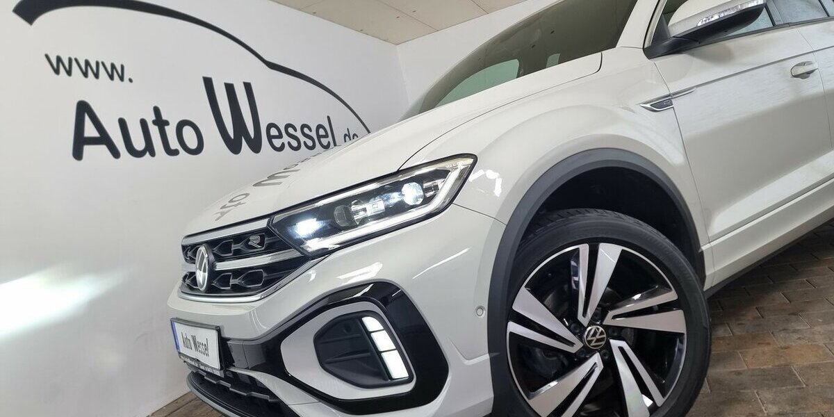 VW T-Roc R-Line 2025 LED-Matrix IQ Kamera VIC DSG 30.400 km 27.500 &euro; Garrel 49681