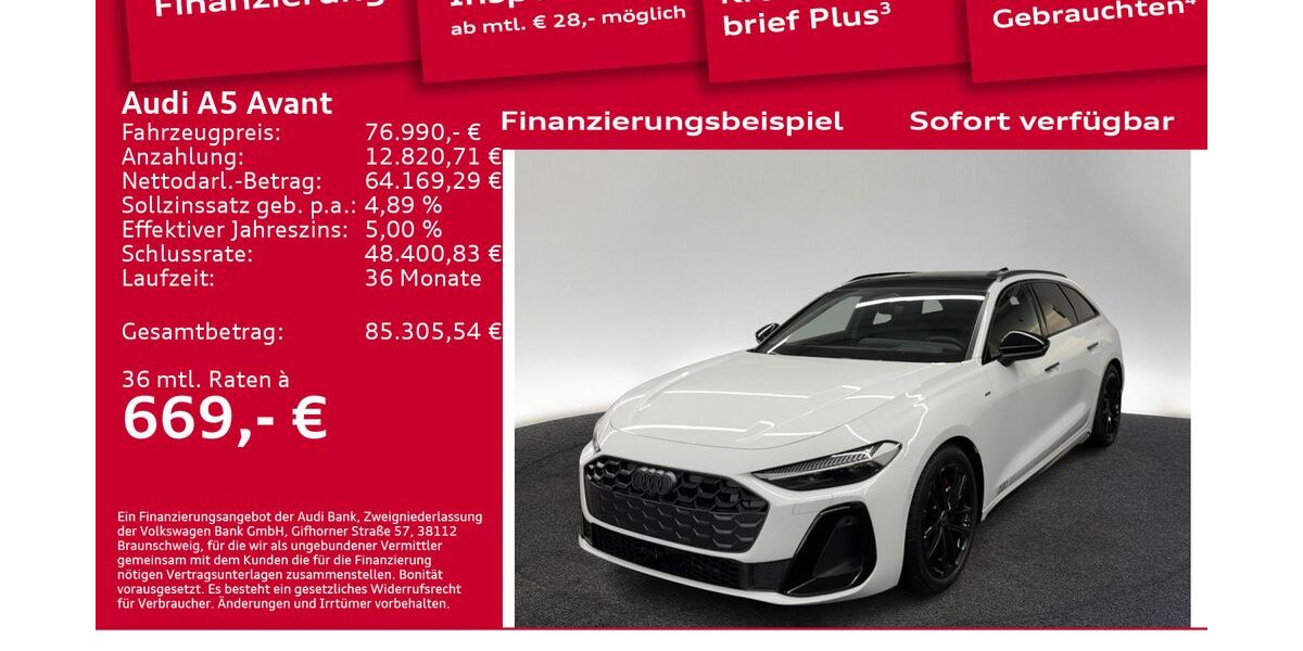 Audi A5 9.500 km 76.990 &euro; Berlin 12489