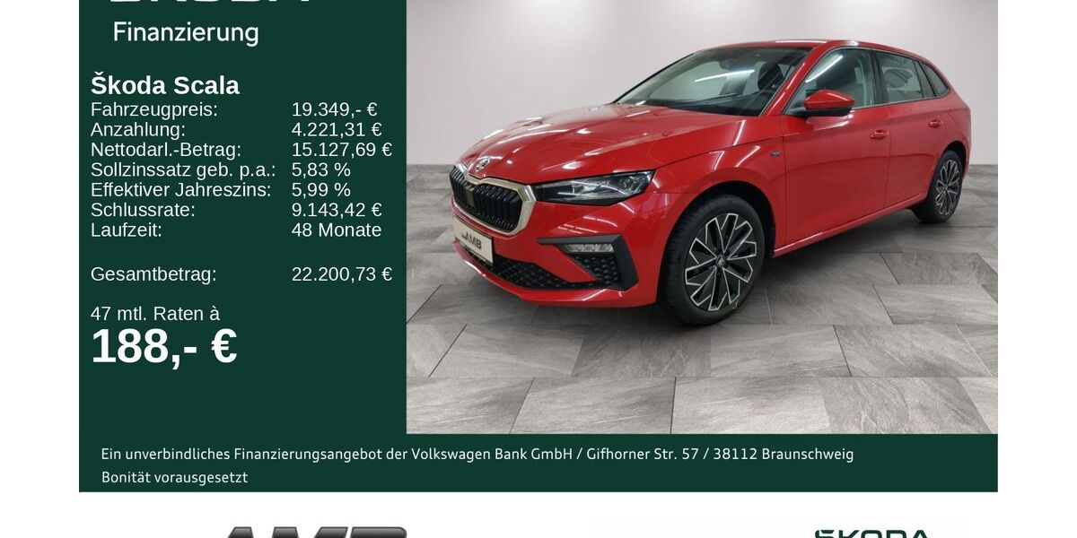 Skoda Scala 10.120 km 18.970 &euro; Borna 04552