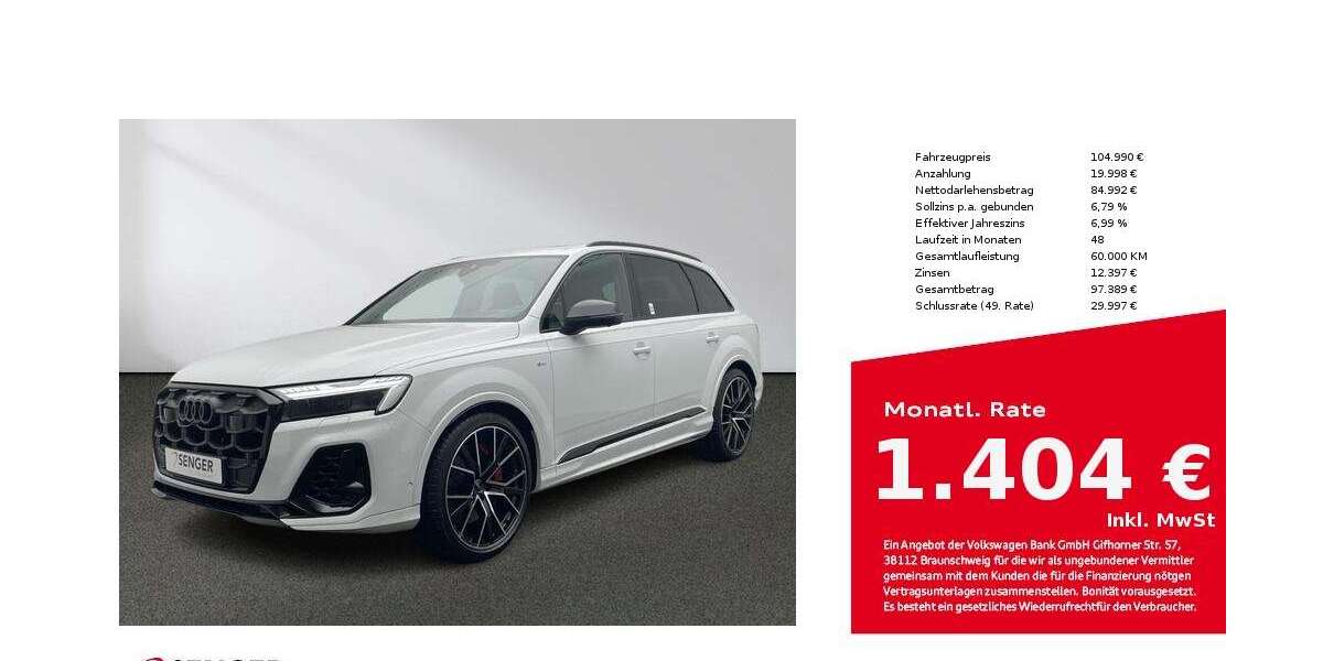 Audi Q7 8.000 km 104.990 &euro; Münster 48153
