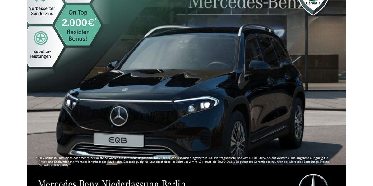 Mercedes-Benz EQB 15.312 km 37.990 &euro; Berlin 10587