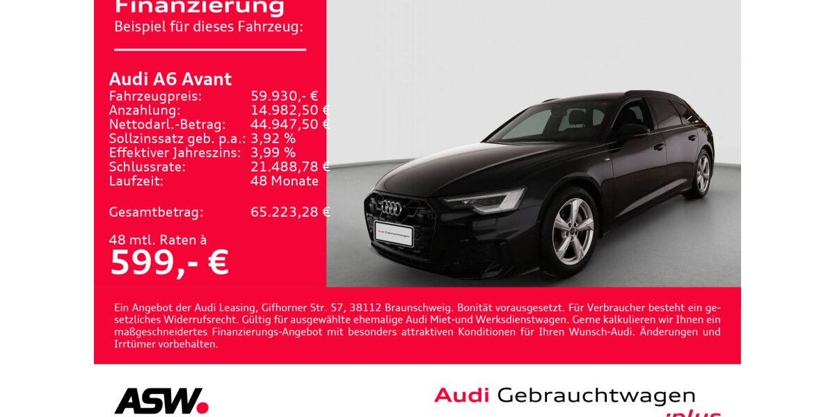 Audi A6 27.400 km 59.930 &euro; Heilbronn 74074