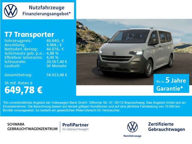 VW T7 Transporter 9.002 km 45.860 &euro; Gersthofen 86368