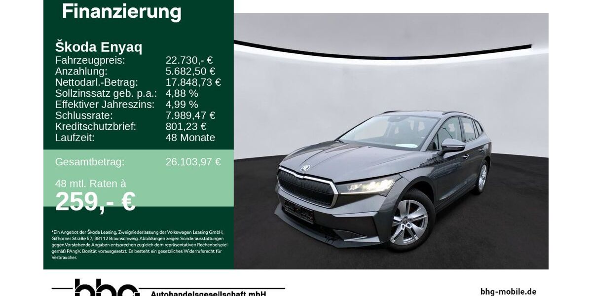 Skoda Enyaq 24.902 km 22.730 &euro; Bühl 77815