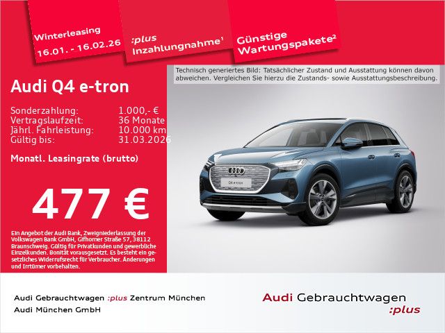 Audi Q4 e-tron 4.879 km 50.442 &euro; Eching 85386
