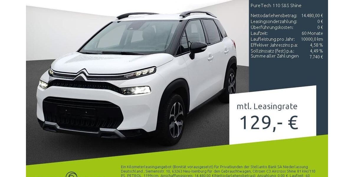 Citroen C3 Aircross 19.274 km 14.220 &euro; Borken 46325