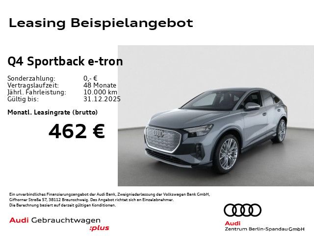 Audi Q4 e-tron 7.521 km 41.629 &euro; Berlin 13581